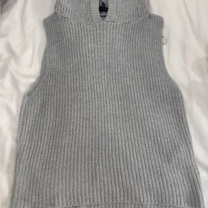 Zara Gray Knit Tank Top